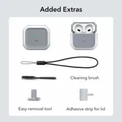 ESR AirPods 4 Orbit Hybrid Case