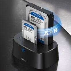 UGREEN CM198 50857 Hard drive HDD Docking Station with USB 3.0 for SATA 2.5" 3.5" SSD HHD drives EU power supply - Image 3