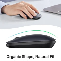 UGREEN 90373 Slim Wireless Mouse 2.4 GHz with Mini USB Receiver upto 4000 DPI with Silent Buttons Grey 10 UGREEN 90373 Slim Wireless Mouse 2.4 GHz with Mini USB Receiver upto 4000 DPI with Silent Buttons Grey - Image 4