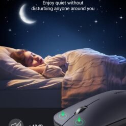 UGREEN 90373 Slim Wireless Mouse 2.4 GHz with Mini USB Receiver upto 4000 DPI with Silent Buttons Grey 13 UGREEN 90373