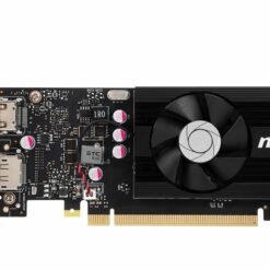 Alternative view of MSI Gaming GeForce GT 1030 4GB DDR4 Graphics Card 64-bit HDCP Support DirectX 12 DP/HDMI Single Fan OC (GT 1030 4GD4 LP OC)