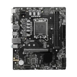 Alternative view of MSI PRO B760M-E D5 Motherboard Micro ATX DDR5 PCIE 4.0 Support Intel® Core™ 14th/ 13th/ 12th Gen Processors