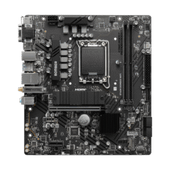 Alternative view of MSI B760M BOMBER WIFI Motherboard DDR5 M-ATX PCIE 4.0 Support Intel® Core™ 14th/ 13th/ 12th Gen Processors LGA 1700