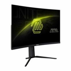 Alternative view of MSI MAG 321CUPDF 32 inch Curved 4K 320Hz Gaming Monitor 0.5ms Dual Mode 4K UHD 160Hz and FHD 320Hz Rapid VA Panel