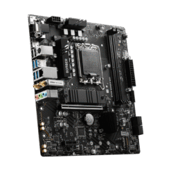 MSI B760M BOMBER WIFI Motherboard DDR5 M-ATX PCIE 4.0 Support Intel® Core™ 14th/ 13th/ 12th Gen Processors LGA 1700 7 MSI B760M BOMBER WIFI