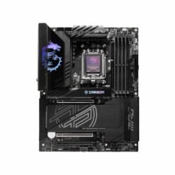 MSI MPG X870E Carbon WiFi Gaming Motherboard PCIE 5.0 ATX AMD Ryzen 9000/8000/7000 Series Processors, AM5, DDR5 Wi-Fi 7 8 MSI MPG X870E Carbon WiFi Gaming Motherboard PCIE 5.0 ATX AMD Ryzen 9000/8000/7000 Series Processors, AM5, DDR5 Wi-Fi 7 - Image 3