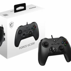 MSI FORCE GC200 Wired PC Gaming Controller Gamepad with Magnetic Hall-effect triggers delivers precise 9 MSI FORCE GC200