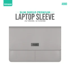 Amaze A980 Slim Sheild Premium Laptop Sleeve for 13/14 inch and 15/16 inch MacBook laptops Available in 4 Colors 6 Amaze A980
