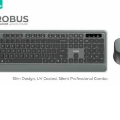 Amaze A745 Probus Comfort Silent Wireless Keyboard & Mouse Combo with Palm Rest Ergonomic Design for Home and Office 9 Amaze A745