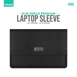 Amaze A980 Slim Sheild Premium Laptop Sleeve for 13/14 inch and 15/16 inch MacBook laptops Available in 4 Colors 7 Amaze A980