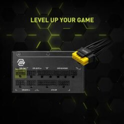 MSI MAG 1250GL PCIE 5 1250W Gaming Power Supply ATX 3.1 & PCIE 5.1 Ready 80 Plus Gold Certified Full Modular Compact Size ATX PSU - Image 6