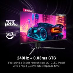 MSI MPG 341CQPX QD-OLED 34inch Curved Gaming Monitor 240Hz OLED 0.03ms 3440 x 1440 (UWQHD) True Black HDR 400 13 MSI MPG 341CQPX QD-OLED 34inch Curved Gaming Monitor 240Hz OLED 0.03ms 3440 x 1440 (UWQHD) True Black HDR 400 - Image 6