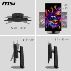 MSI MAG 272QP 27 inch 500Hz QD-OLED X50 WQHD Gaming Monitor 0.03ms 2560 x 1440 Quantum Dot OLED Panel, DisplayHDR TRUE Black 500 HDMI 2.1 9 MSI MAG 272QP 27 inch 500Hz QD-OLED X50 WQHD Gaming Monitor 0.03ms 2560 x 1440 Quantum Dot OLED Panel, DisplayHDR TRUE Black 500 HDMI 2.1 - Image 4