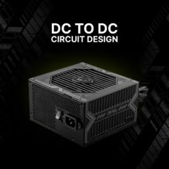 MSI MAG A750BN 750W PCIE 5 Gaming Power Supply 80 Plus Bronze Certified PCIE 5.1 Ready ATX PSU - Image 4