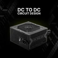 MSI MAG A750BN 750W PCIE 5 Gaming Power Supply 80 Plus Bronze Certified PCIE 5.1 Ready ATX PSU - Image 4