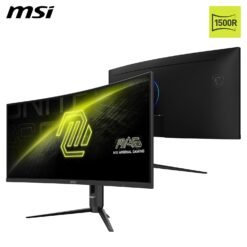 Alternative view of MSI MAG 342CQR E2 34 Inch 2K UWQHD Curved Gaming Monitor 180Hz 1ms 1500R 3440 x 1440 Resolution Adaptive Sync HDR Ready