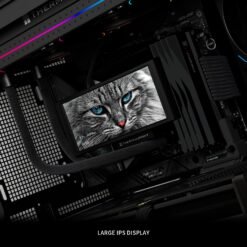 Thermalright TROFEO Vision 360 ARGB Black CPU Liqud Cooler with 6.86-inch Magnetic IPS LCD Screen with 2400x1080 Resolution for AM4/AM5,Intel lga1700/1851 9 Thermalright TROFEO Vision 360 ARGB Black
