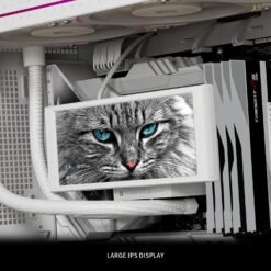 Thermalright TROFEO Vision 360 ARGB White CPU Liqud Cooler with 6.86-inch Magnetic IPS LCD Screen with 2400x1080 Resolution for AM4/AM5,Intel lga1700/1851 8 Thermalright TROFEO Vision 360 ARGB White CPU Liqud Cooler with 6.86-inch Magnetic IPS LCD Screen with 2400x1080 Resolution for AM4/AM5,Intel lga1700/1851 - Image 4