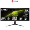 MSI MAG 342CQR E2 34 Inch 2K UWQHD Curved Gaming Monitor 180Hz 1ms 1500R 3440 x 1440 Resolution Adaptive Sync HDR Ready 17 MSI MAG 342CQR E2