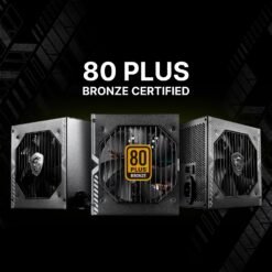 MSI MAG A750BN 750W PCIE 5 Gaming Power Supply 80 Plus Bronze Certified PCIE 5.1 Ready ATX PSU - Image 5