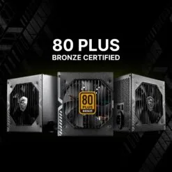 MSI MAG A750BN 750W PCIE 5 Gaming Power Supply 80 Plus Bronze Certified PCIE 5.1 Ready ATX PSU - Image 5