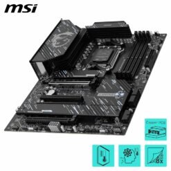 MSI X870 Gaming Plus WiFi Motherboard PCIE 5.0 ATX for AMD Ryzen 9000/8000 / 7000 Processors, AM5-60A SPS VRM, DDR5 Memory Boost Wi-Fi 7 8 MSI X870 Gaming Plus WiFi Motherboard PCIE 5.0 ATX for AMD Ryzen 9000/8000 / 7000 Processors, AM5-60A SPS VRM, DDR5 Memory Boost Wi-Fi 7 - Image 4