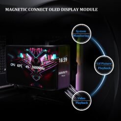 Thermalright Wonder Vision 360 UB ARGB Black CPU AIO Cooler 2K 60HZ Curved Screen 3D with 2400x1080 Resolution for AM4/AM5,Intel LGA1851/1700,6.67 9 Thermalright Wonder Vision 360 UB ARGB Black CPU AIO Cooler 2K 60HZ Curved Screen 3D with 2400x1080 Resolution for AM4/AM5,Intel LGA1851/1700,6.67 - Image 4