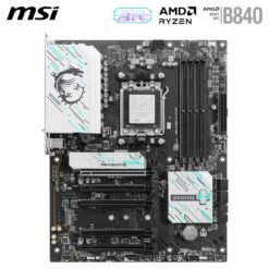 Alternative view of MSI B840 Gaming Plus WiFi Motherboard ATX AM5 Supports AMD Ryzen 9000/8000 / 7000 Processors DDR5 Memory Boost 8000+ MT/s (OC) Wi-Fi 7