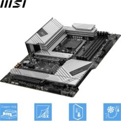 MSI PRO Z790-A MAX WiFi Motherboard DDR5 PCIE 5.0 ATX Supports 12th/13th/14th Gen Intel Processors, LGA 1700 Wi-Fi 7 8 MSI PRO Z790-A MAX WiFi Motherboard DDR5 PCIE 5.0 ATX Supports 12th/13th/14th Gen Intel Processors, LGA 1700 Wi-Fi 7 - Image 4