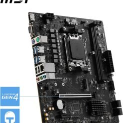 MSI Pro B650M-B DDR5 Micro ATX Motherboard PCIE 4.0 for AMD Ryzen 7000 Series Processors, AM5 Memory Boost 6800+MHz/OC 8 MSI Pro B650M-B DDR5 Micro ATX Motherboard PCIE 4.0 for AMD Ryzen 7000 Series Processors, AM5 Memory Boost 6800+MHz/OC - Image 4