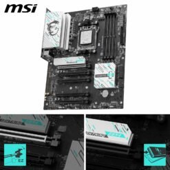 MSI B840 Gaming Plus WiFi Motherboard ATX AM5 Supports AMD Ryzen 9000/8000 / 7000 Processors DDR5 Memory Boost 8000+ MT/s (OC) Wi-Fi 7 - Image 3