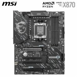 Alternative view of MSI X870 Gaming Plus WiFi Motherboard PCIE 5.0 ATX for AMD Ryzen 9000/8000 / 7000 Processors, AM5-60A SPS VRM, DDR5 Memory Boost Wi-Fi 7