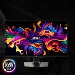 MSI MPG 321URX QD-OLED, 32inch 4K UHD Gaming Monitor 240Hz OLED, 3840 x 2160, 0.03ms True Black HDR 400, 90W USB Type C - Image 6