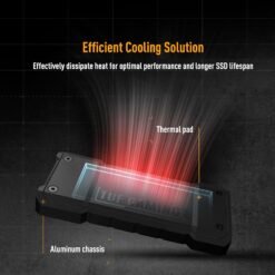 ASUS TUF Gaming A2 Portable SSD Enclosure USB-C 3.2 Gen 2x2, Dual M.2 NVMe PCIe and SATA, IP68 Water Resistance Support PS5® and Xbox 10 ASUS TUF Gaming A2 Portable SSD Enclosure USB-C 3.2 Gen 2x2, Dual M.2 NVMe PCIe and SATA, IP68 Water Resistance Support PS5® and Xbox - Image 4
