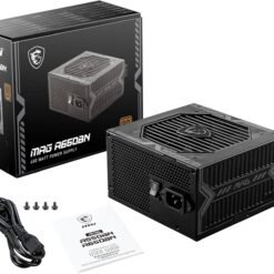 Alternative view of MSI MAG A650BN 650W 80Plus Bronze Gaming PC Power Supply ATX Non Modular