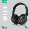 Amaze A650 Strong Bass Bluetooth Wireless Headphone Dark Grey with 24hrs Battery Time BT 5.4 Version Adjustable 6 Amaze A650