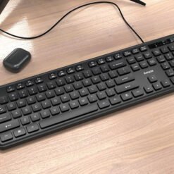 Amaze A734 Probus Super Silent Chocolate Keys Wired Keyboard Low Profile Keys for Office and Home Use 7 Amaze A734 Probus Super Silent Chocolate Keys Wired Keyboard Low Profile Keys for Office and Home Use - Image 3