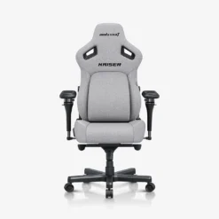 Alternative view of AndaSeat Kaiser 4XL Armrest Gaming Chair Fabric Ash Gray Extra Large Size with 6D Armrest Full Adjustable Premium Gaming Chair