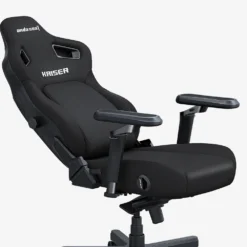 Alternative view of AndaSeat Kaiser 4XL Armrest Gaming Chair Carbon Black Fabric Extra Large Size with 6D Armrest Full Adjustable Premium Gaming Chair