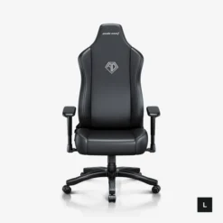 AndaSeat Novis Large Gaming Chair PVC Leather Black Best Budget Ergonomic Gaming Chair 10 AndaSeat Novis Large Gaming Chair PVC Leather Black Best Budget Ergonomic Gaming Chair - Image 5