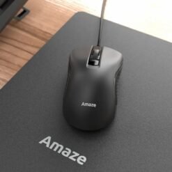 Amaze A702 Probus Silent Click Wired Mouse for Home and Office use Quiet Clicks 1,200 Dpi 5 Amaze A702