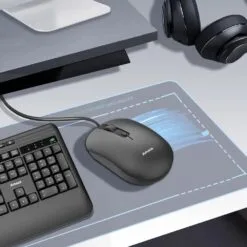Alternative view of Amaze A704 Probus Series Silent Touch Wired Mouse for Home and Office Use Quiet Mouse