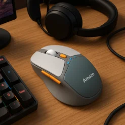 Amaze A725 Probus Tri-Mode Wireless Rechargeable Mouse 2 Bluetooth Devices and one 2.4G Silent Clicks with 6 buttons Adjustable DPI for Home and Office 6 Amaze A725 Probus Tri-Mode Wireless Rechargeable Mouse 2 Bluetooth Devices and one 2.4G Silent Clicks with 6 buttons Adjustable DPI for Home and Office - Image 3