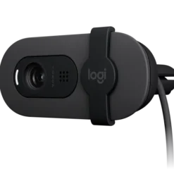 Logitech Brio 100 Full HD Webcam for Meetings and Streaming with Auto-Light Balance, Built-in Mic, Privacy Shutter Graphite - Image 4