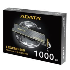 ADATA LEGEND 860 1000GB PCIe Gen4 x4 M.2 2280 Internal SSD Gen 4 Solid State Drive 6,000 Mbps 8 ADATA LEGEND 860 1000GB