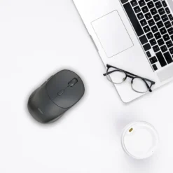 Amaze A720 Probus Tri-Mode Wireless Mouse 2 Bluetooth Devices and one 2.4G Silent Clicks with 6 buttons Adjustable DPI for Home and Office 5 Amaze A720
