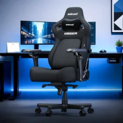 AndaSeat Kaiser 4L Armrest Gaming Chair Carbon Black Fabric Large Size with 6D Armrest Full Adjustable Premium Gaming Chair 9 AndaSeat Kaiser 4L Armrest Gaming Chair Carbon Black Fabric Large Size with 6D Armrest Full Adjustable Premium Gaming Chair - Image 3