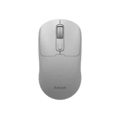 Alternative view of Amaze A712 Clicket Dual Mode Wireless Rechargeable Mouse Bluetooth and 2.4G with Adjustable DPI up to 1600 Grey