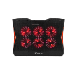 Xtrike Me FN811 Gaming Laptop Cooling Stand Pad with 6 Fans and 2 USB Ports - Image 2