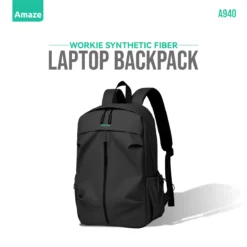 Amaze A940 Workie Synthetic Fiber Laptop Backpack for up to 15.6 inch Laptop 10 Amaze A940